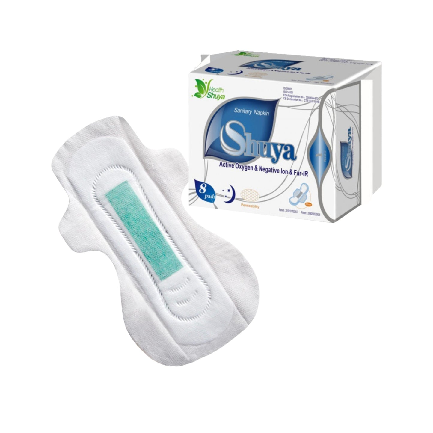 Absorbante Health Shuya de Noapte – 8 bucăți
