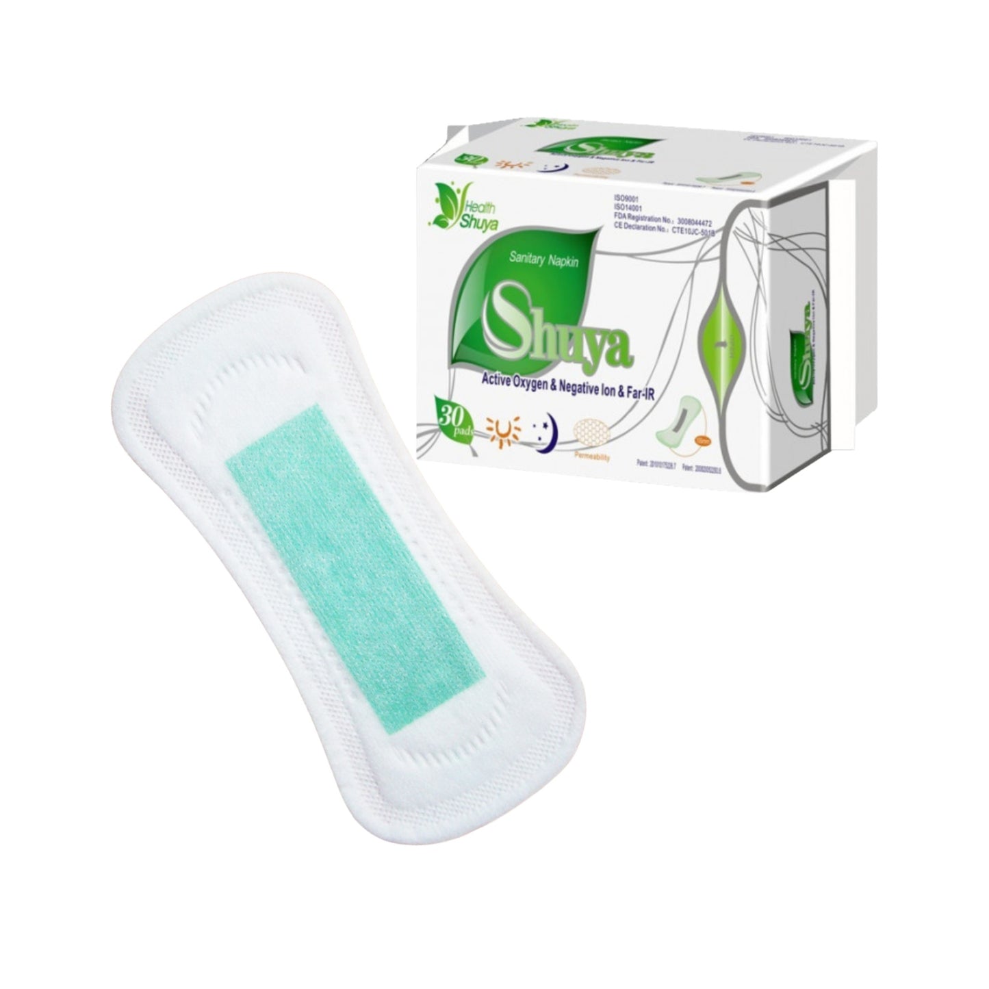 Absorbante Health Shuya Zilnice – 30 bucăți