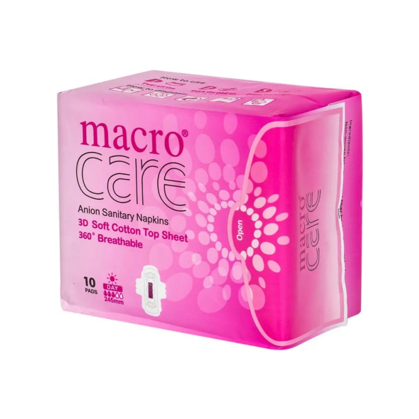 Absorbante Macro Care de Zi – 10 bucăți