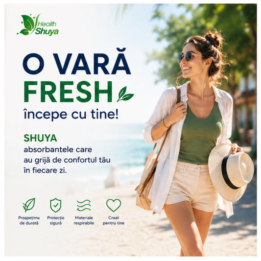 Absorbante Health Shuya Zilnice – 30 bucăți