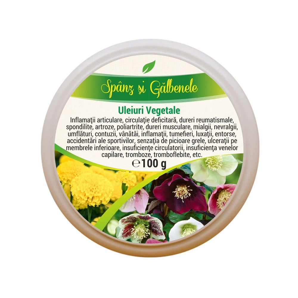 Alifie Spânz și Gălbenele, Uleiuri Vegetale – 100 g