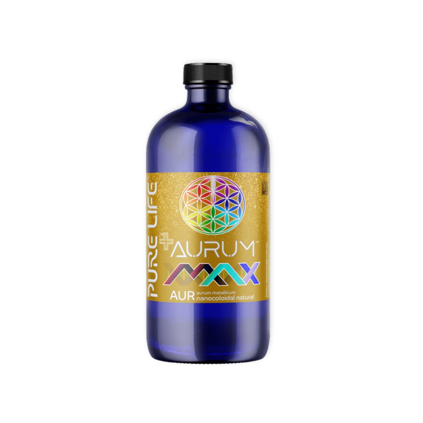 Aur nanocoloidal rubin AURUM™ – 24K – 21 ppm / 55 ppm