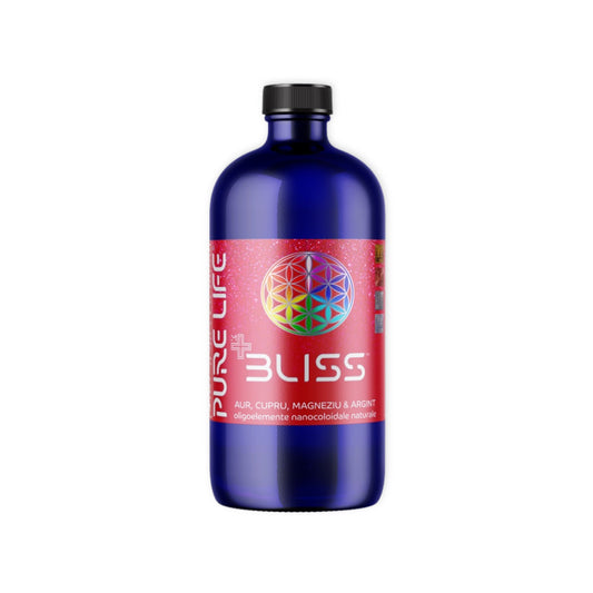 Mix nanocoloidal - BLISS™ Aur, Cupru, Magneziu și Argint
