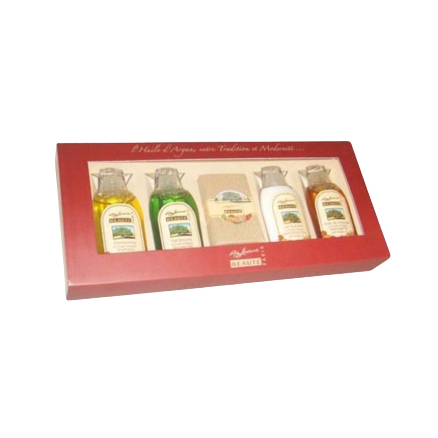 Casetă cu produse pe bază de ulei de argan – set îngrijire