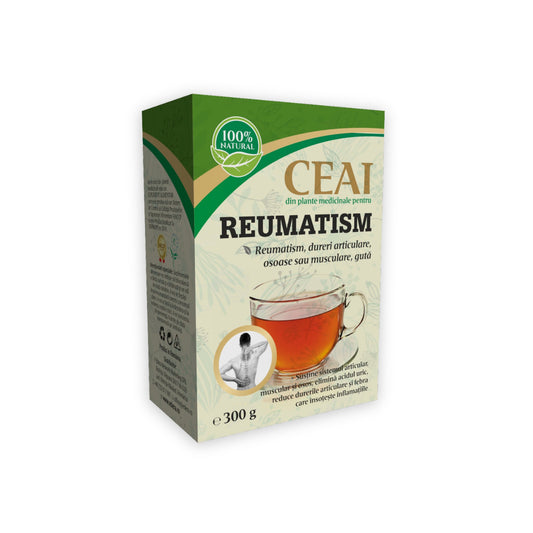 Ceai pentru Reumatism 300 g EDERA cu plante medicinale pentru articulații, mobilitate și confort muscular