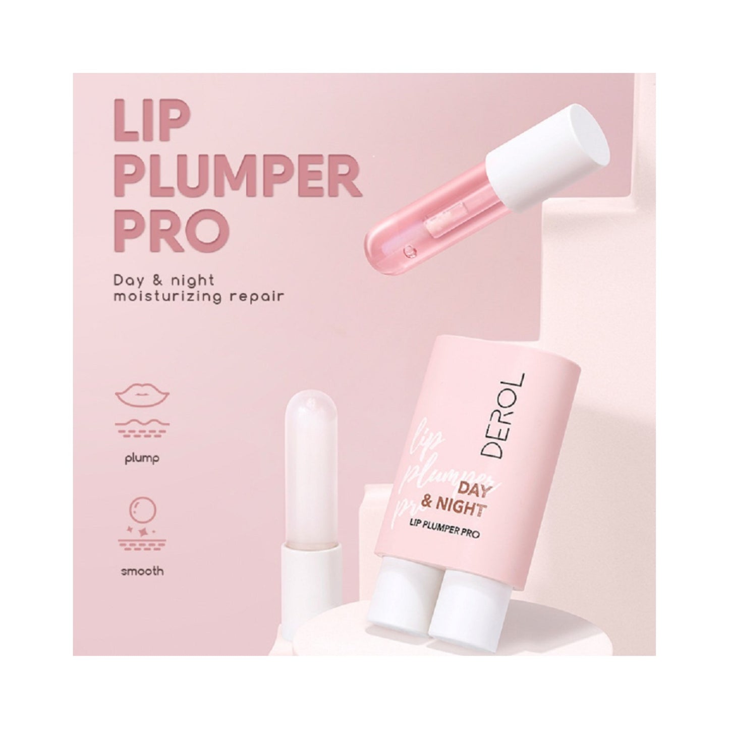 Day & Night Lip Plumper Pro – balsam de buze (set 2 buc.)