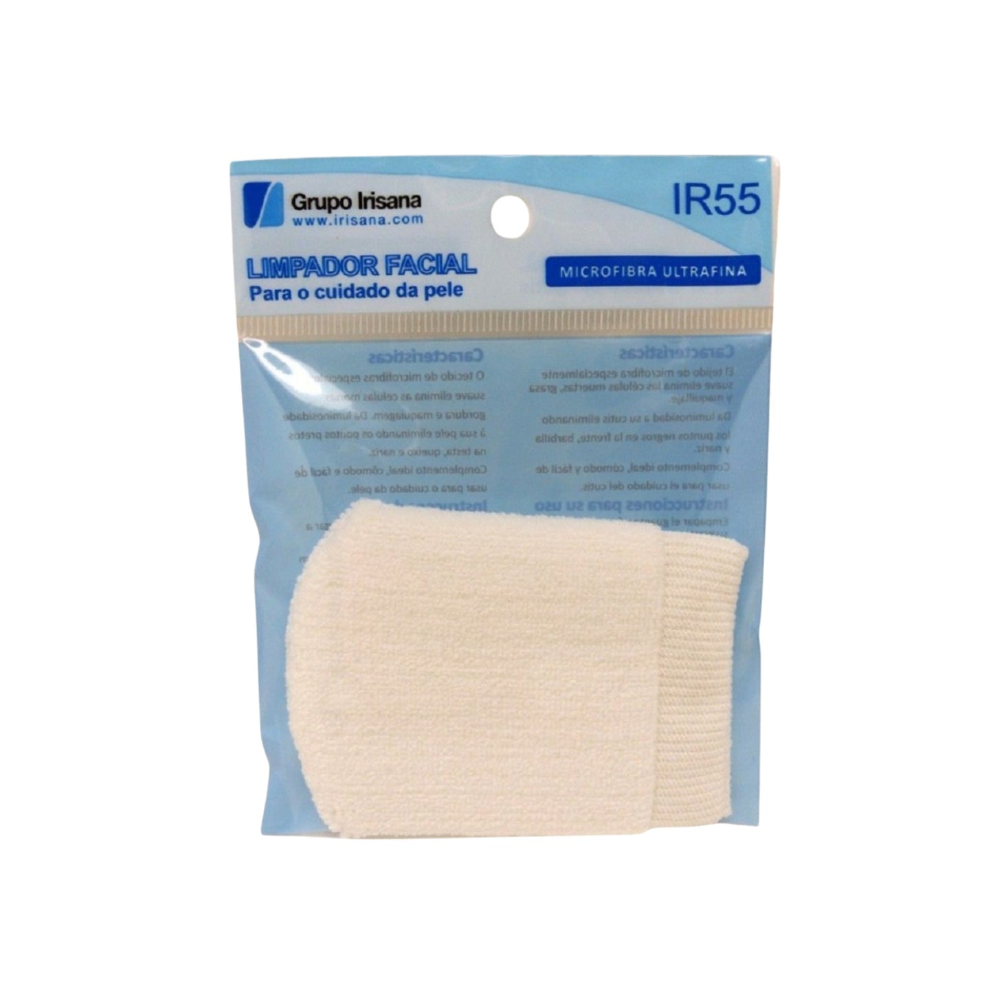 Exfoliant facial din ultramicrofibră