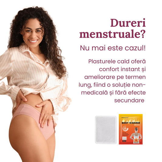 Plasture pentru confort menstrual