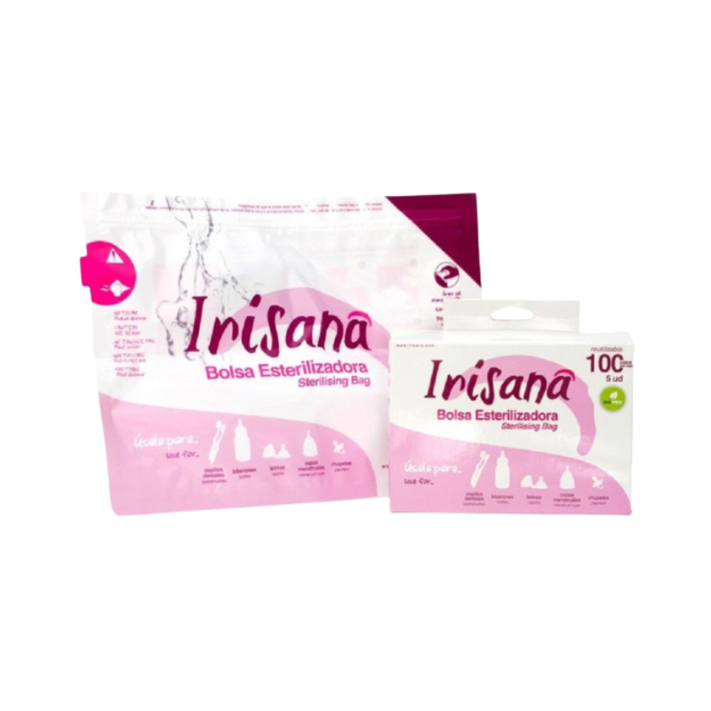 Pungă Irisana pentru sterilizare în cuptorul cu microunde