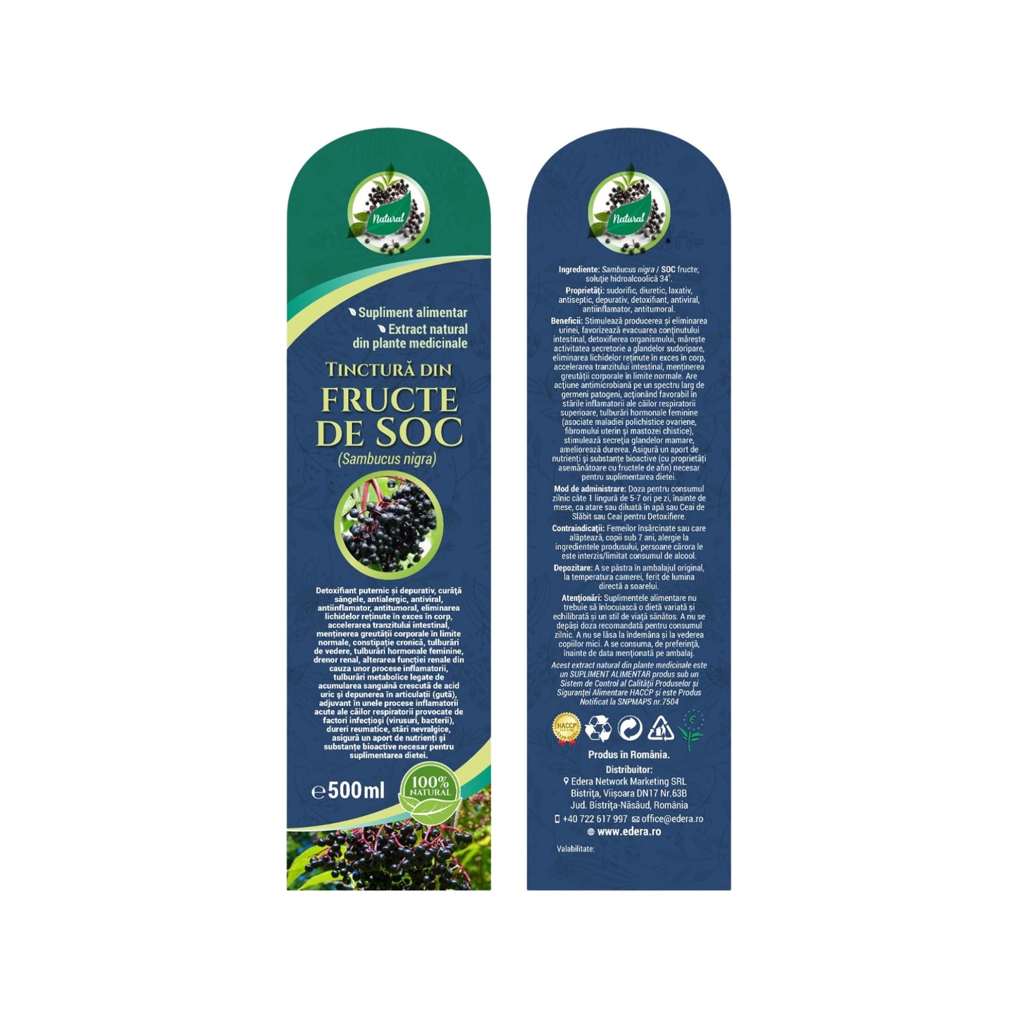 Tinctură din Fructe de Soc – 500 ml