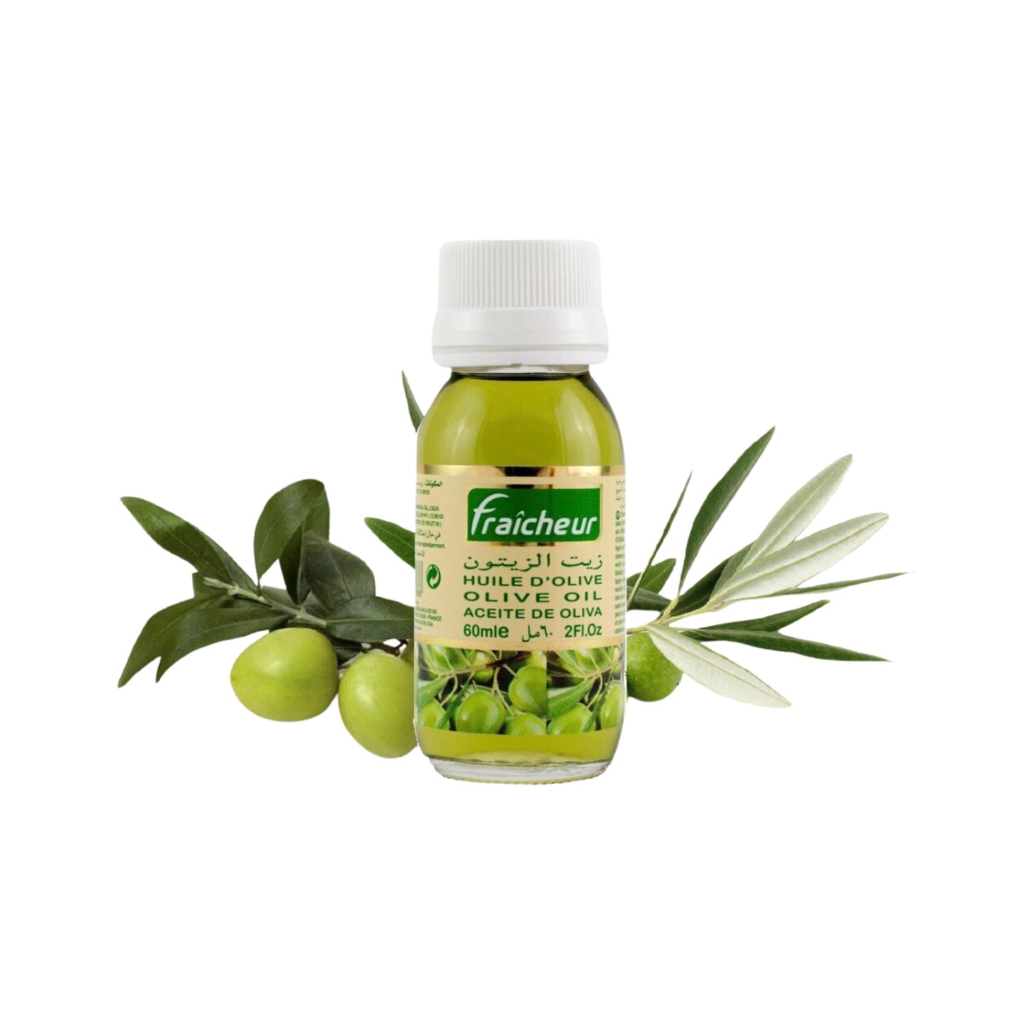 Ulei organic Fraicheur – 3 bucăți x 60 ml