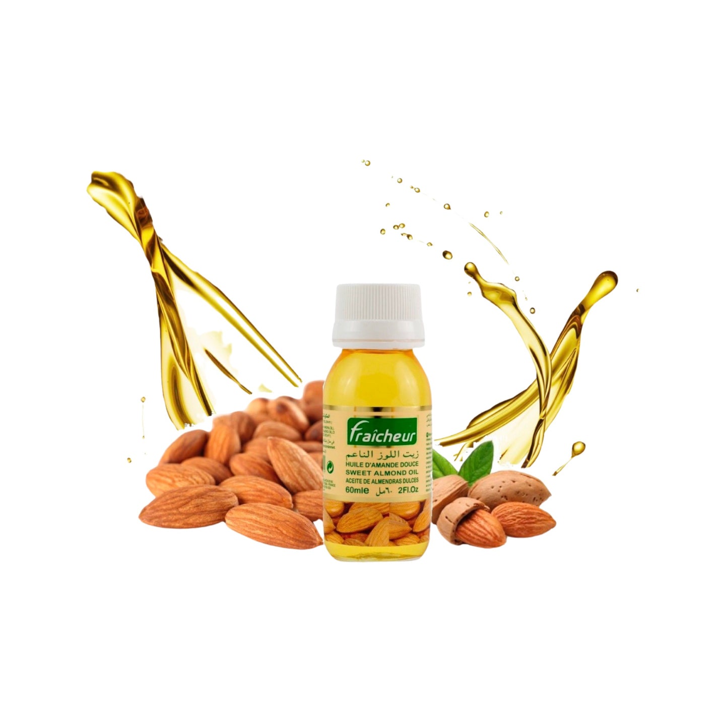 Ulei de migdale dulci organic Fraicheur – 60 ml