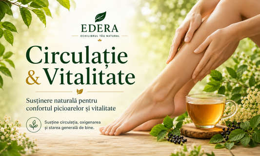 Circulație & Vitalitate: cauze, semnale și susținere naturală cu plante medicinale