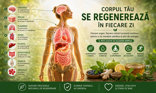 Regenerarea organismului: corpul tău se reconstruiește în fiecare zi
