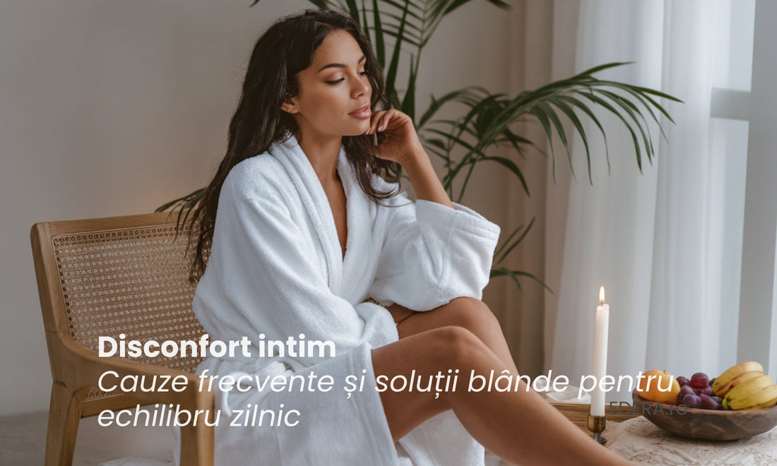 Disconfort intim – cauze frecvente și soluții blânde pentru echilibru zilnic