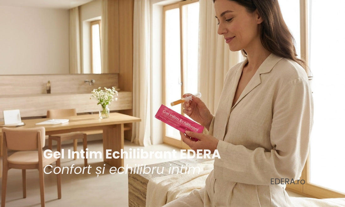 Gel intim echilibrant EDERA – confort, echilibru și îngrijire din confortul casei tale