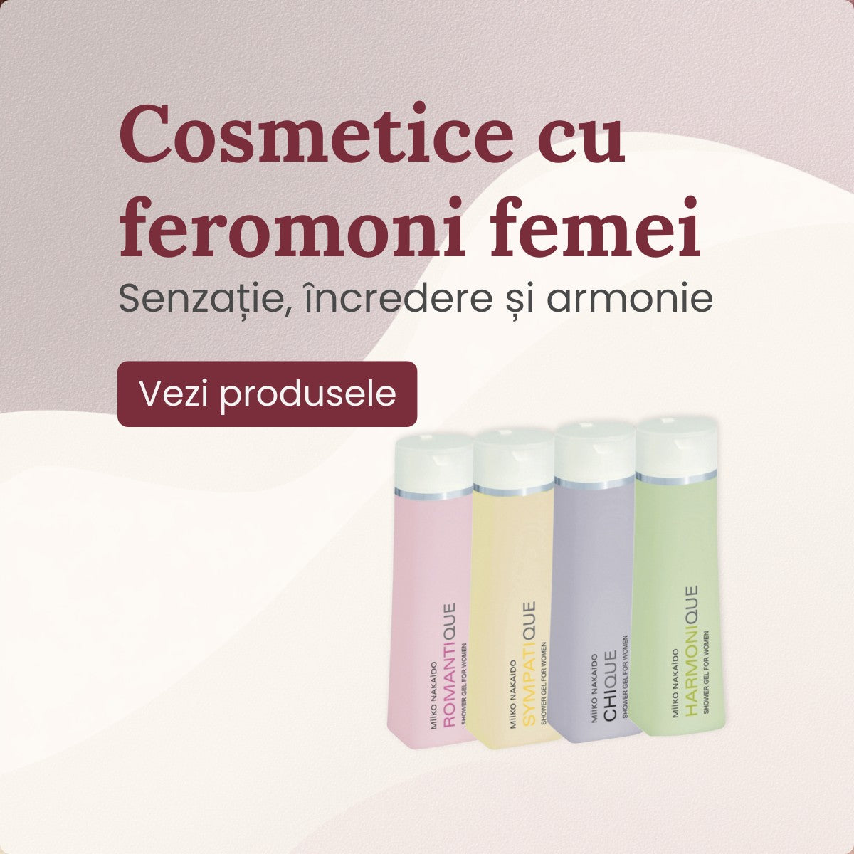 Cosmetice cu feromoni femei