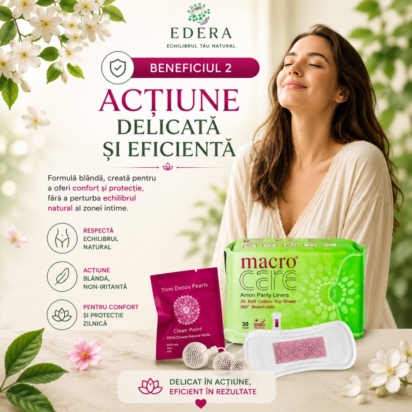 Actiune delicata si eficienta pentru confort si echilibru intim