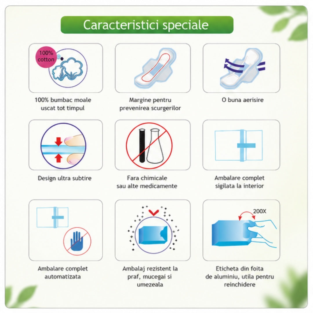 Absorbante Health Shuya Zilnice – 30 bucăți