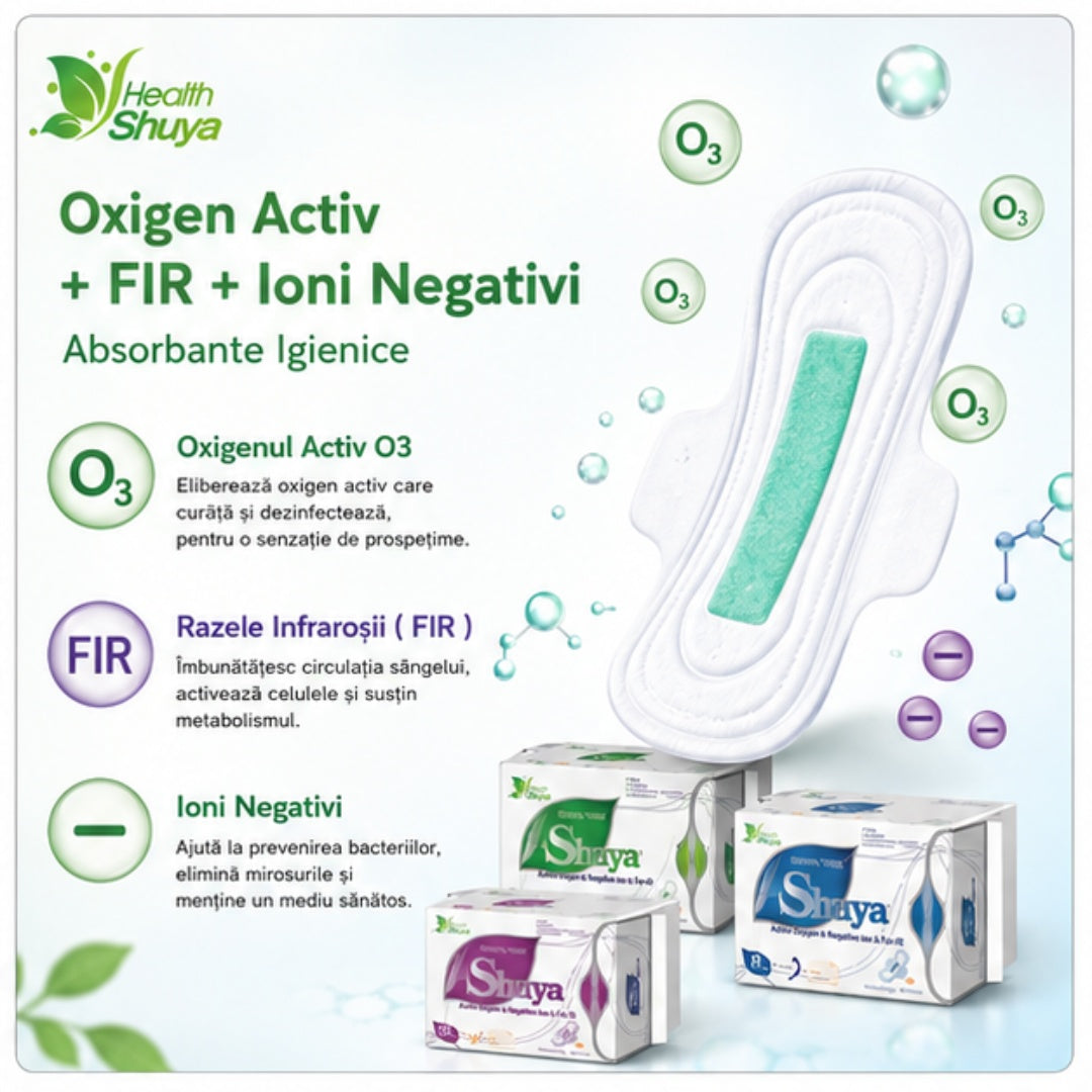 Absorbante Health Shuya Zilnice – 30 bucăți