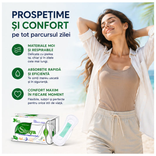 Absorbante Health Shuya Zilnice – 30 bucăți