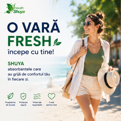 Absorbante Health Shuya Zilnice – 30 bucăți