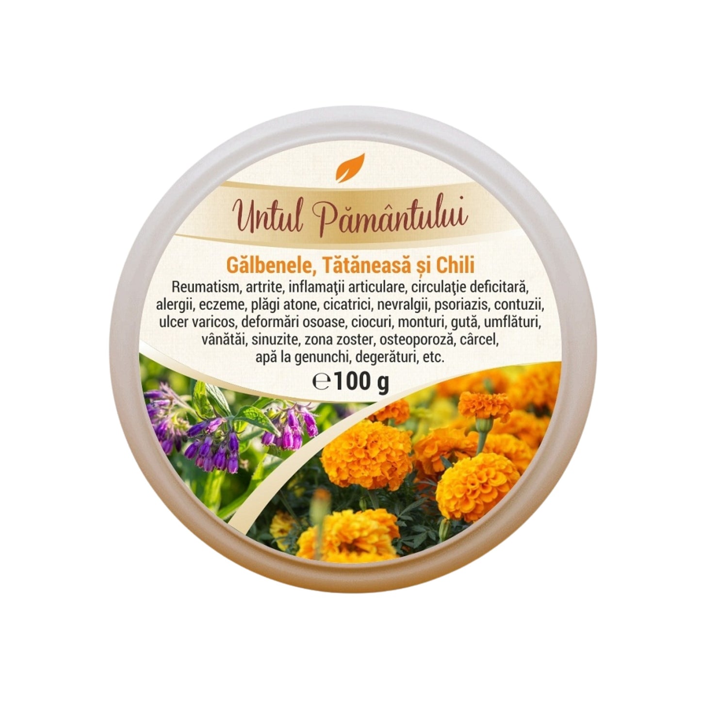 Alifie Untul Pământului, Gălbenele, Tătăneasă și Chili – 100 g