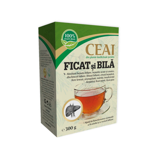 Ceai pentru Ficat și Bilă 300 g – Mega Pack