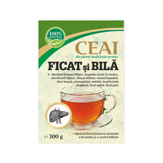 Ceai pentru Ficat și Bilă 300 g – Mega Pack