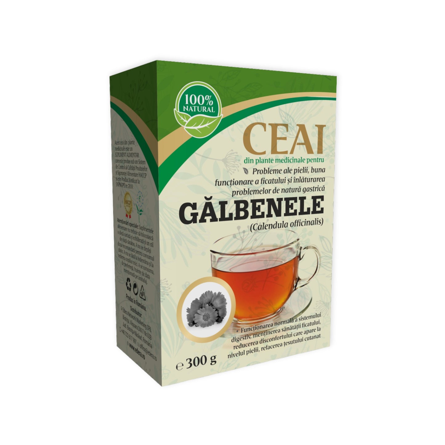 Ceai de Gălbenele vrac – Mega Pack 300 g