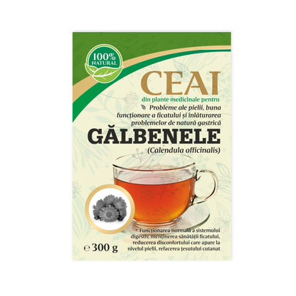 Ceai de Gălbenele vrac – Mega Pack 300 g