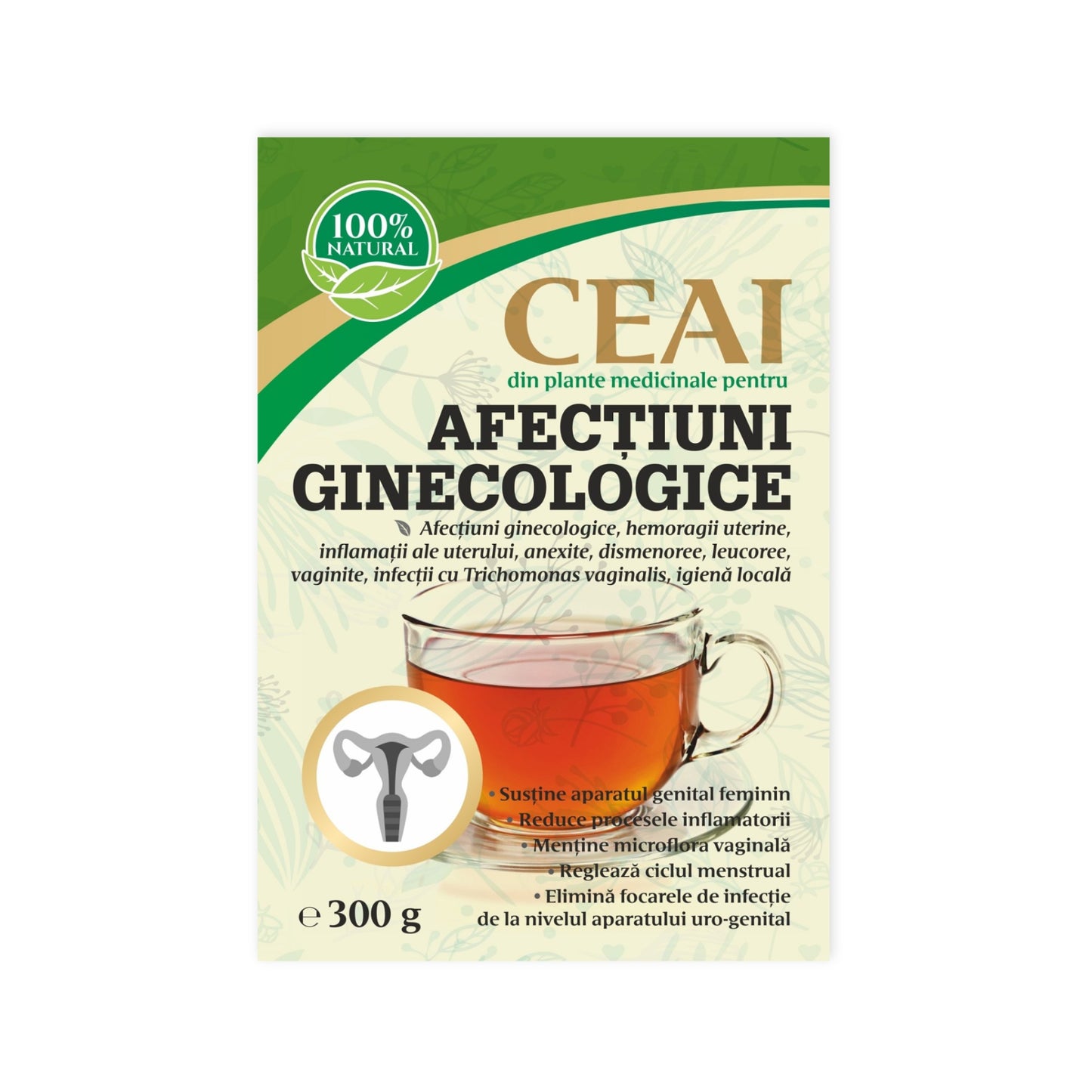Ceai Ginecologic 300 g – Mega Pack