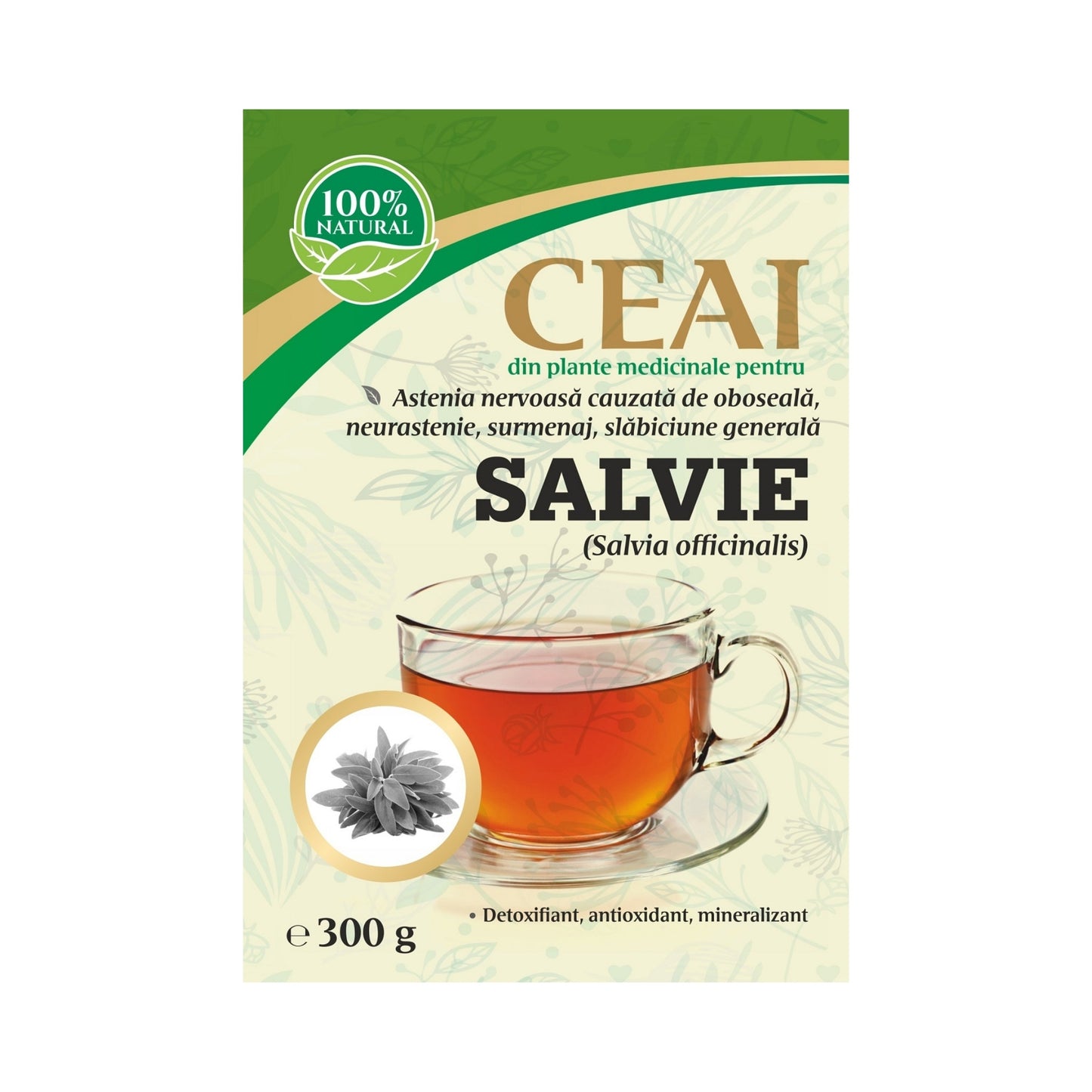 Ceai de Salvie vrac – Mega Pack 300 g