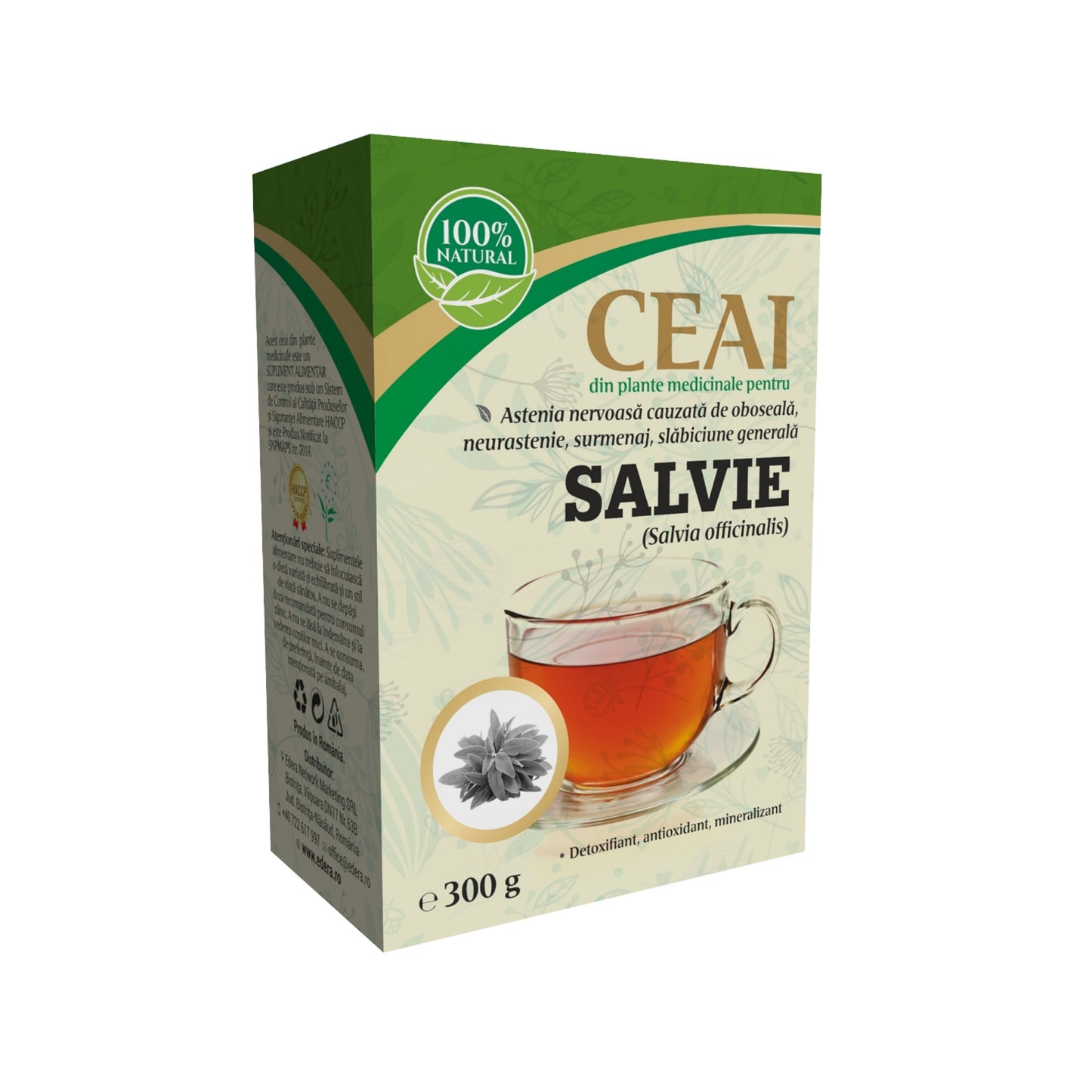 Ceai de Salvie vrac – Mega Pack 300 g
