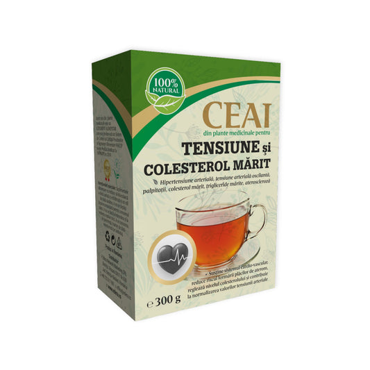 Ceai pentru Tensiune și Colesterol mărit 300 g – Mega Pack