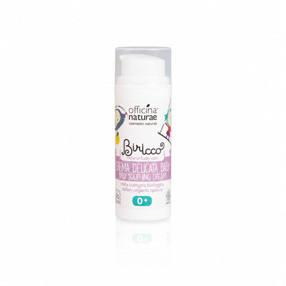 Cremă naturală calmantă pentru pielea sensibilă a bebelușilor 50 ml Biricco Officina Naturae