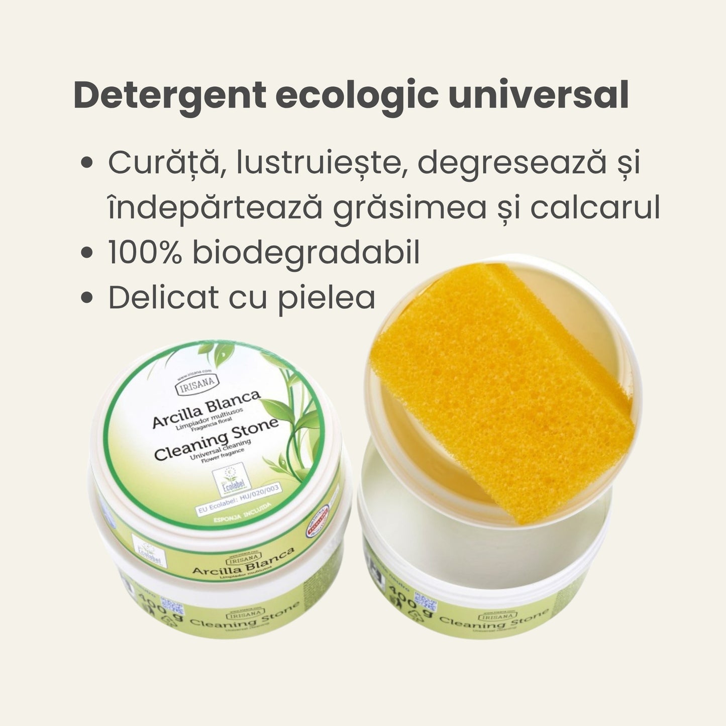 Detergent ecologic universal Irisana – 400 g
