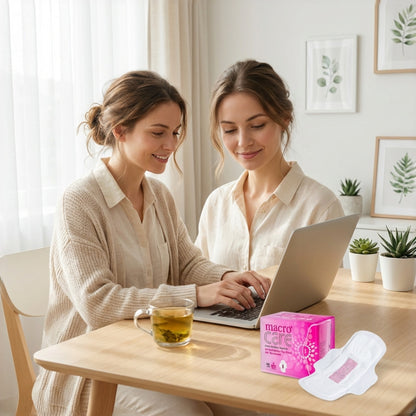 Absorbante macro care de zi cu banda anion asigura protectie avansata, siguranta si confort.