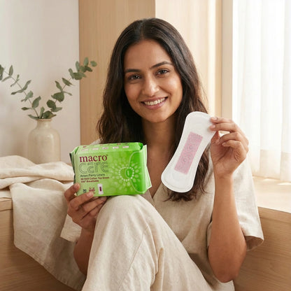Absorbante macro care zilnice cu banda terapeutica pentru echilibru, protectie si confort intim zilnic.