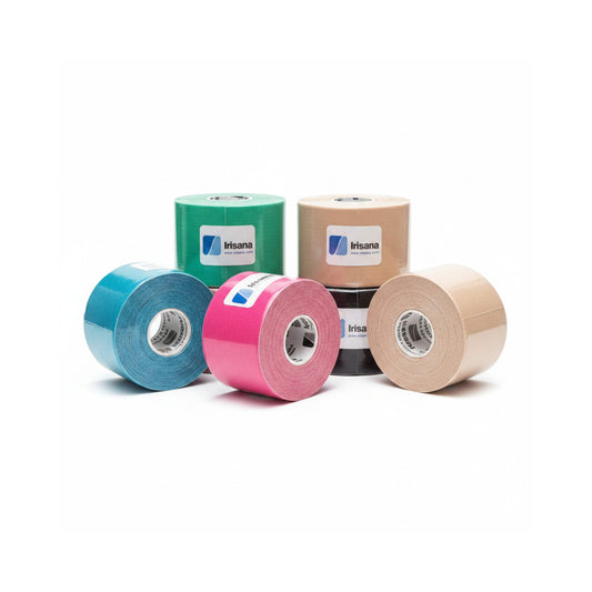Bandă elastică cu turmalină pentru susținere musculară și articulară – 5m x 5cm