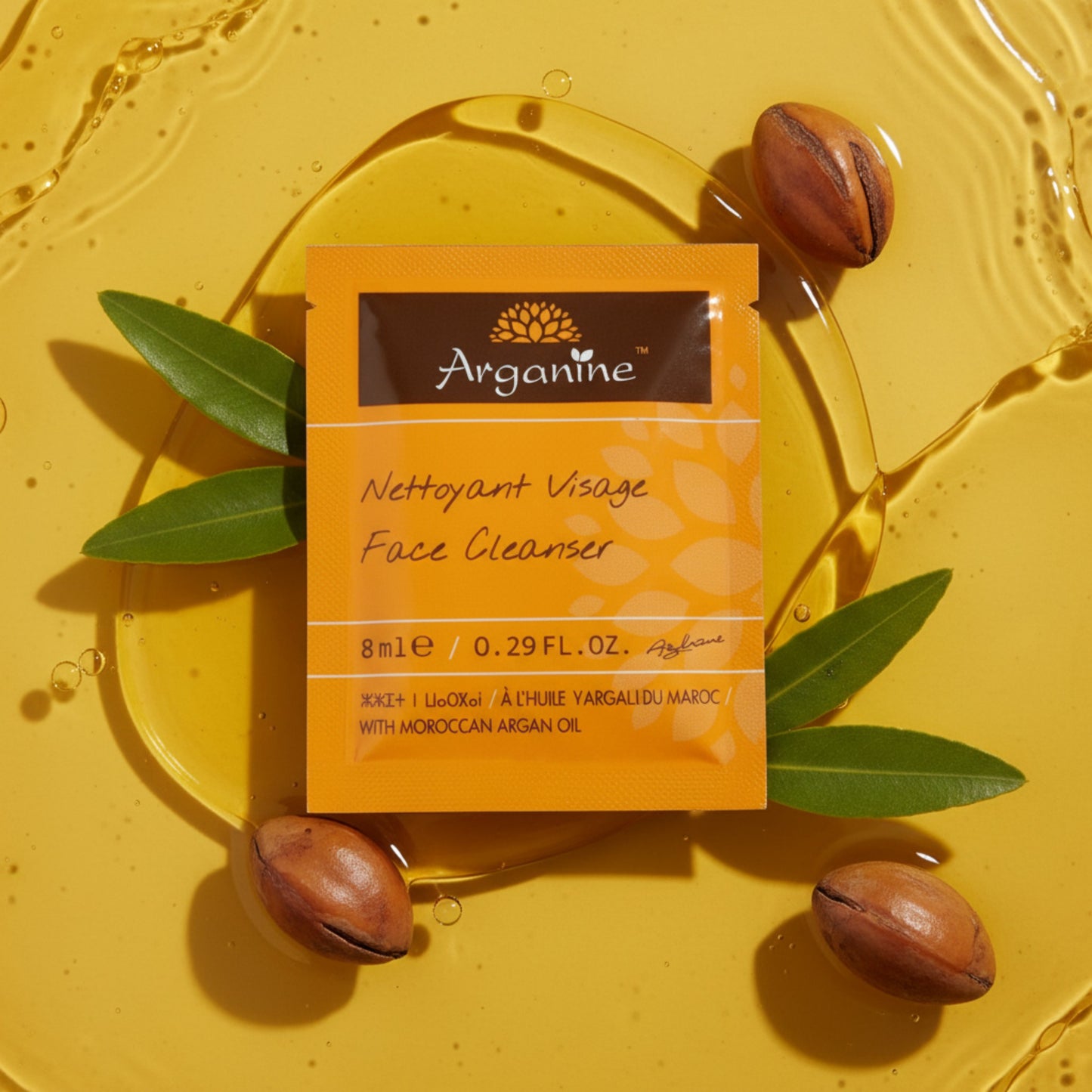 Demachiant pe bază de ulei de argan 8 ml