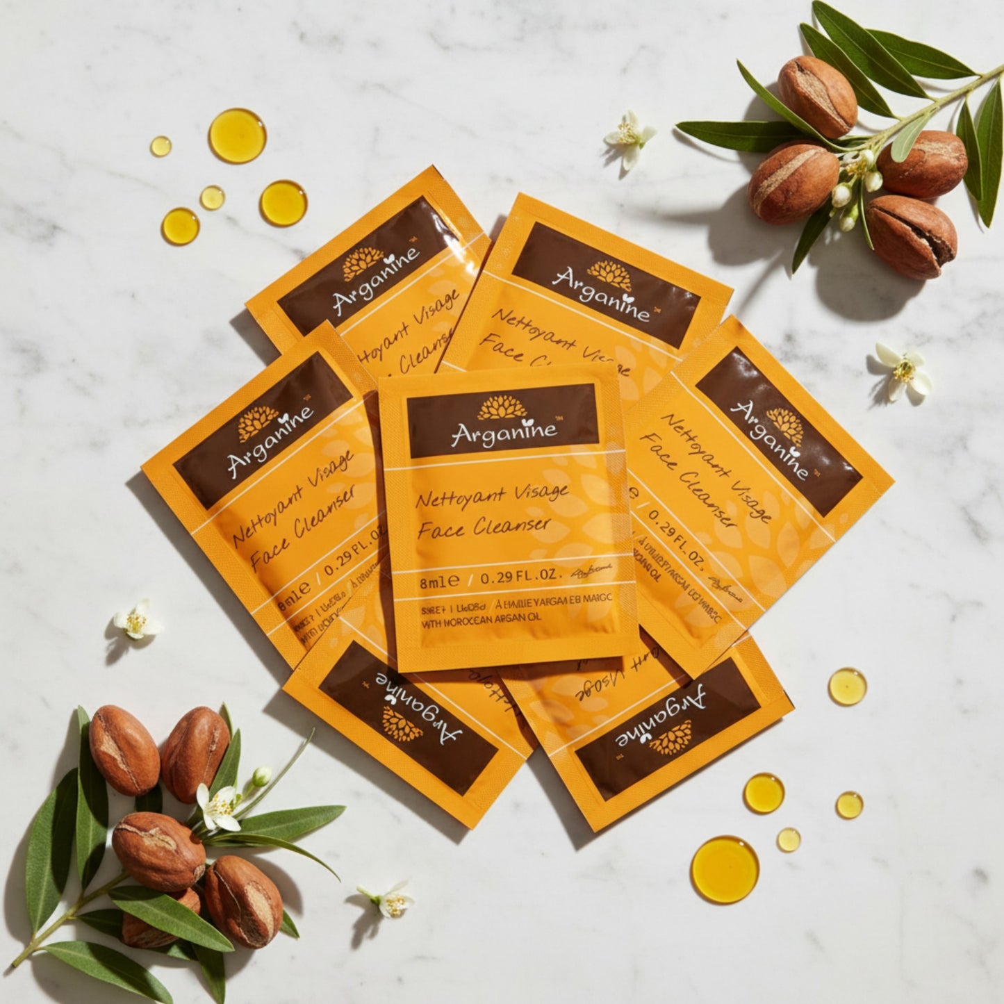Demachiant pe bază de ulei de argan 8 ml