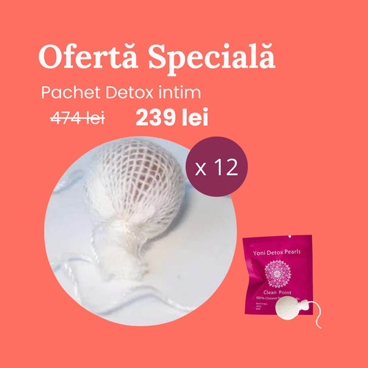 Pachet Detox intim – 12 tampoane