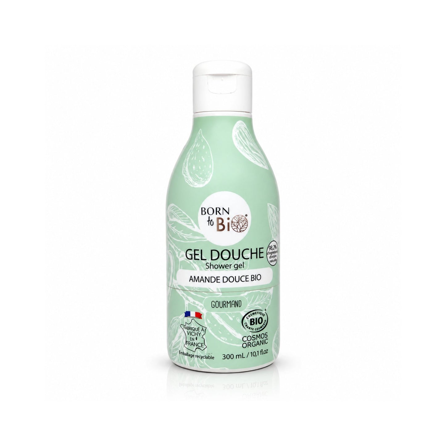 Gel de duș bio cu migdale dulci 300 ml Born to Bio