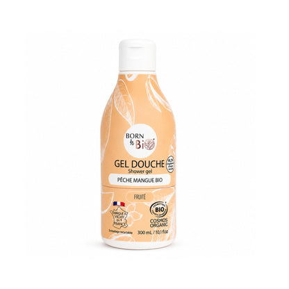 Gel de duș bio cu piersică și mango 300 ml Born to Bio