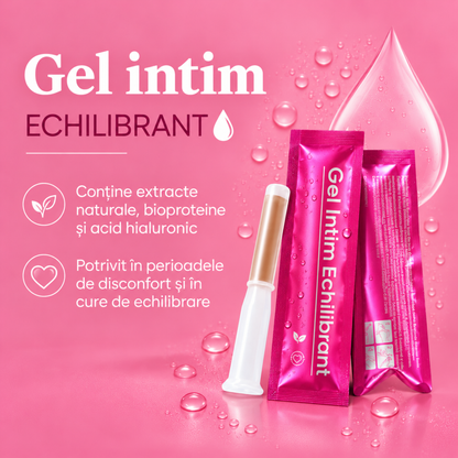 Gel Intim Echilibrant EDERA cu extracte naturale, bioproteine și acid hialuronic