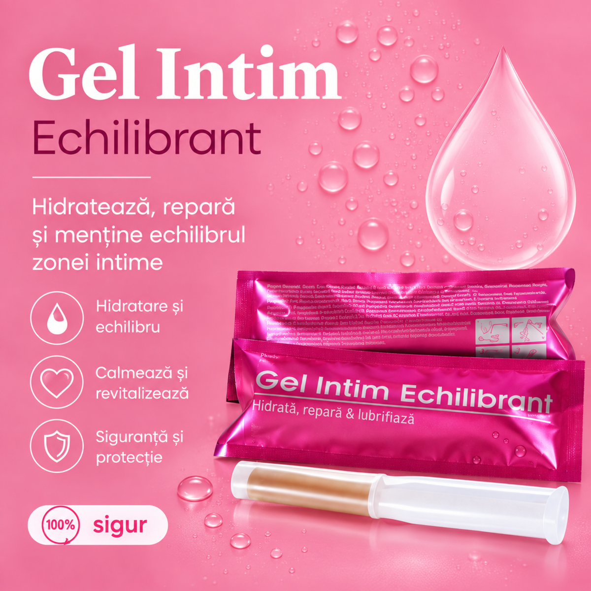 Gel Intim Echilibrant EDERA – hidratează, repară și menține echilibrul zonei intime