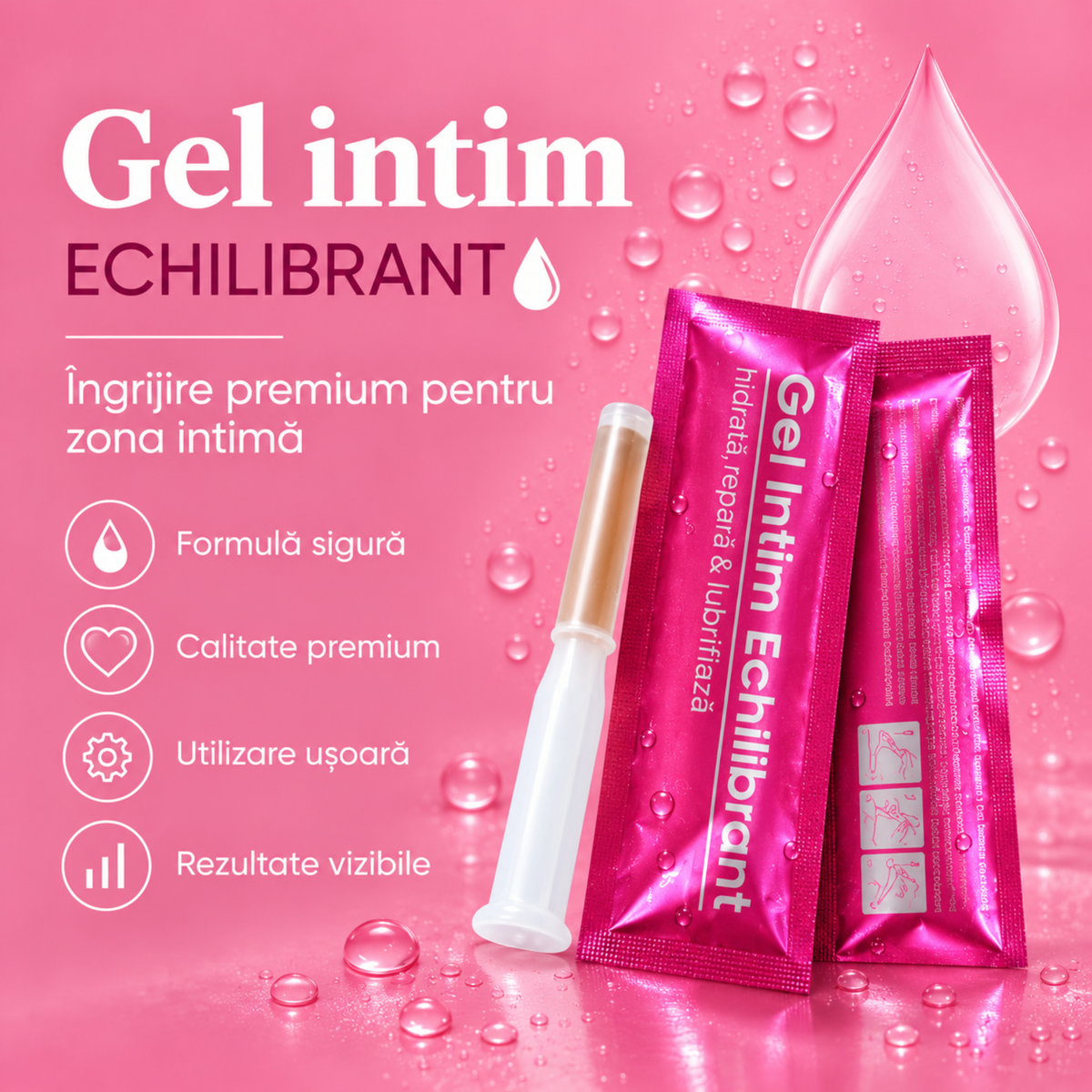 Gel Intim Echilibrant EDERA – îngrijire premium pentru zona intimă, formulă sigură și utilizare ușoară