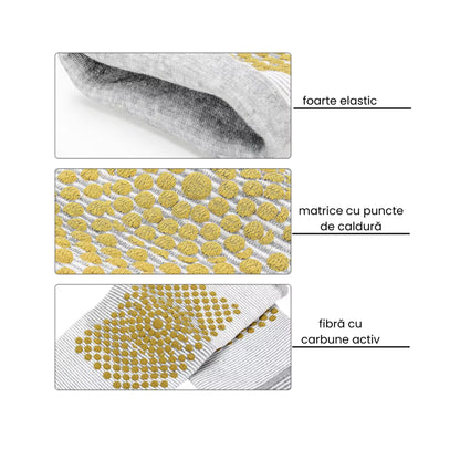 Genunchiere cu turmalină – 2 bucăți