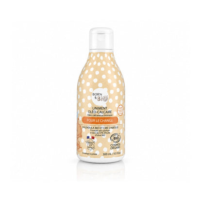 Lapte de curățare și protecție pentru bebeluși cu calendula și ulei de măsline bio, 300 ml